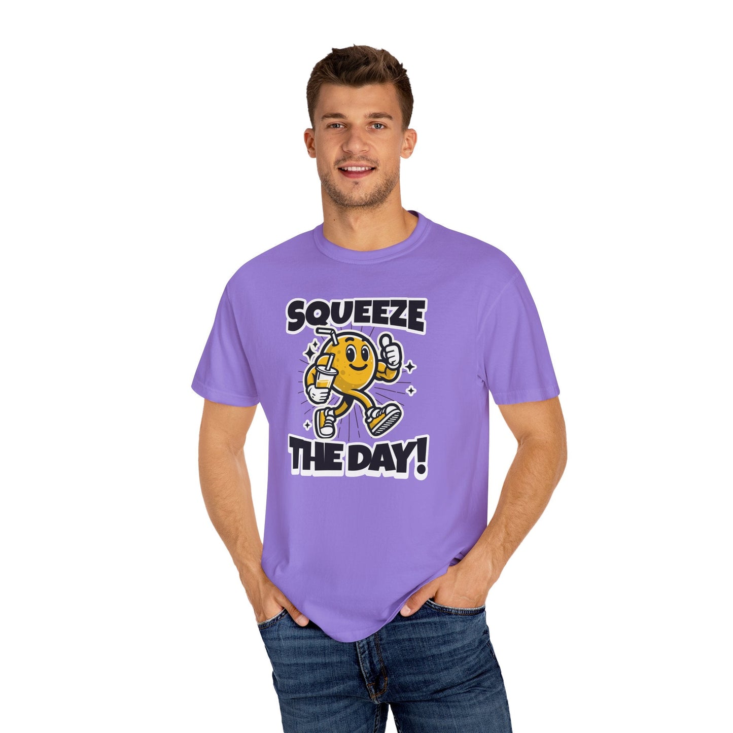 Squeeze the Day T - Shirt - Comfort Colors 1717 Medium Weight - Nerdy by Nature