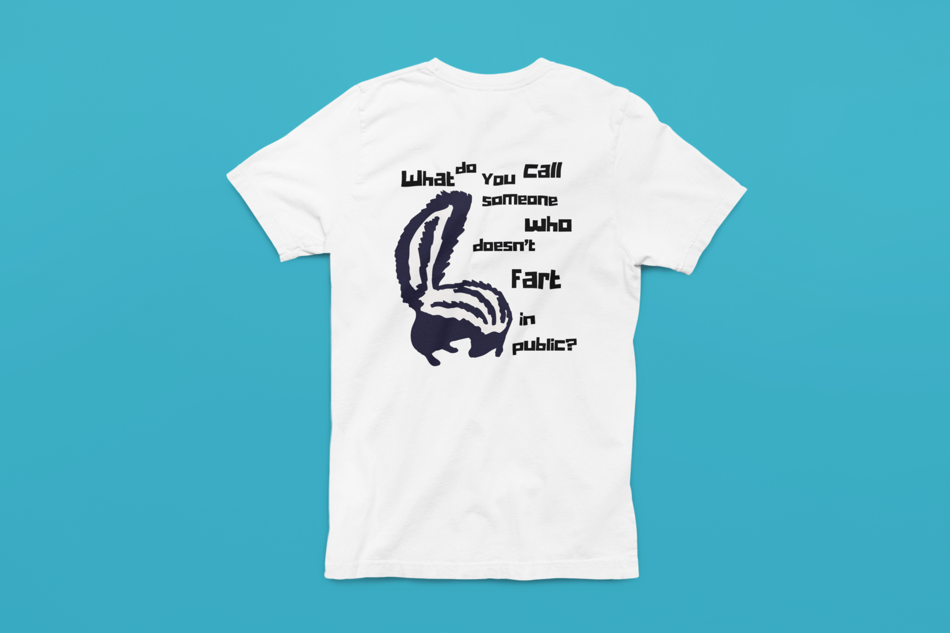 What Do You Call Someone Who Doesn't Fart in Public? - Funny Shirt - Dad Joke - Gift Shirt - Bella + Canvas 3001 Dad Joke Shirt - Nerdy by Nature
