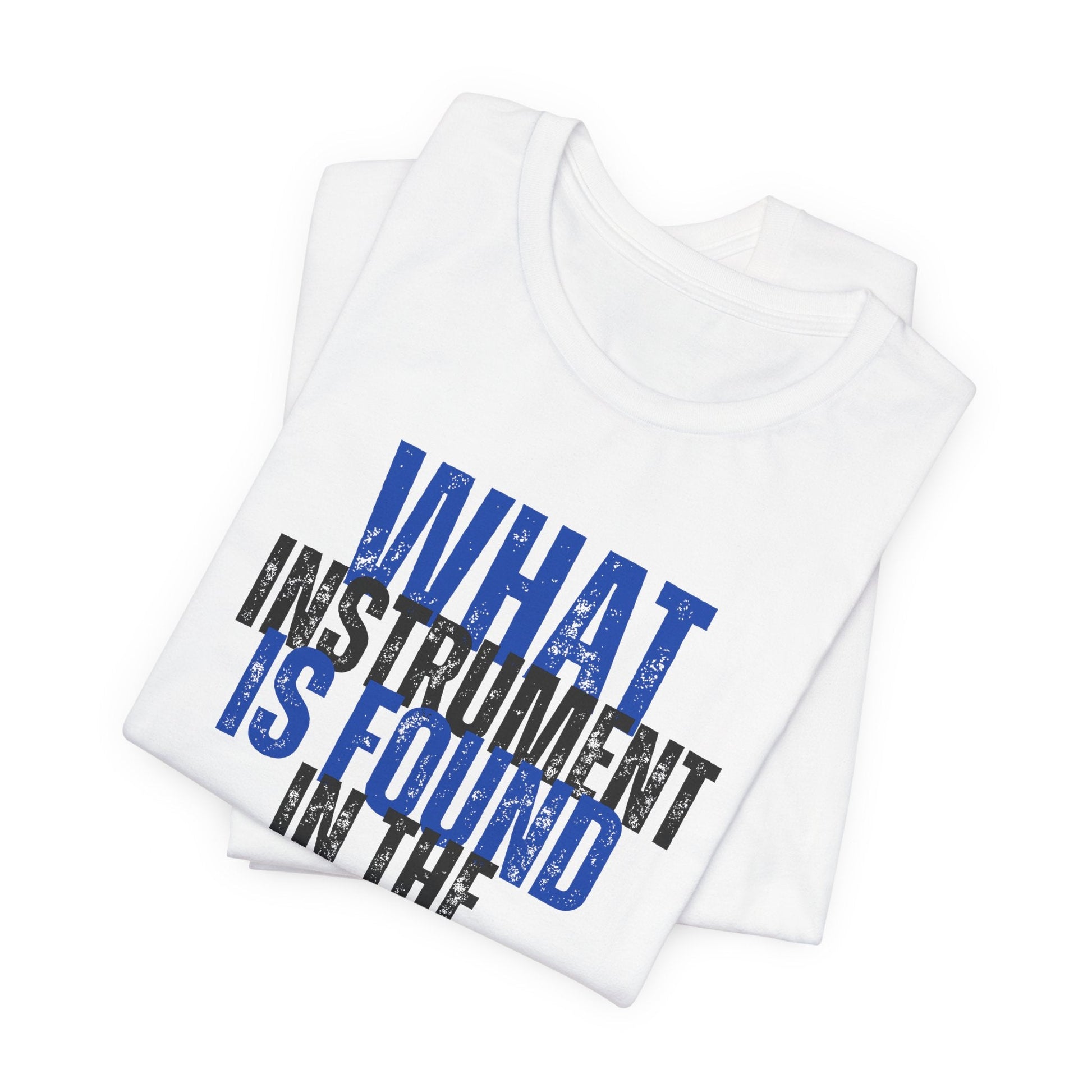 What Instrument is Found in the Bathroom? - Funny Shirt - Dad Joke - Gift Shirt - Dad Joke Shirt - Nerdy by Nature